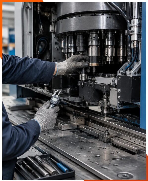 Ремонт координатно-пробивных прессов в Удомле